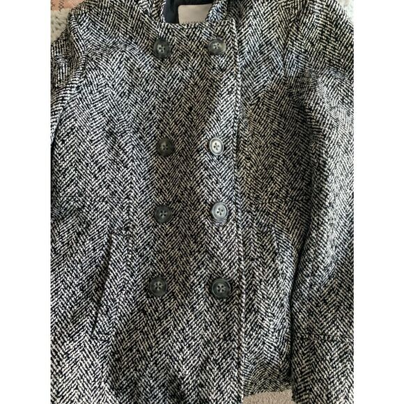 Aeropostale Tweed Like Double Breasted Coat - Picture 3 of 13